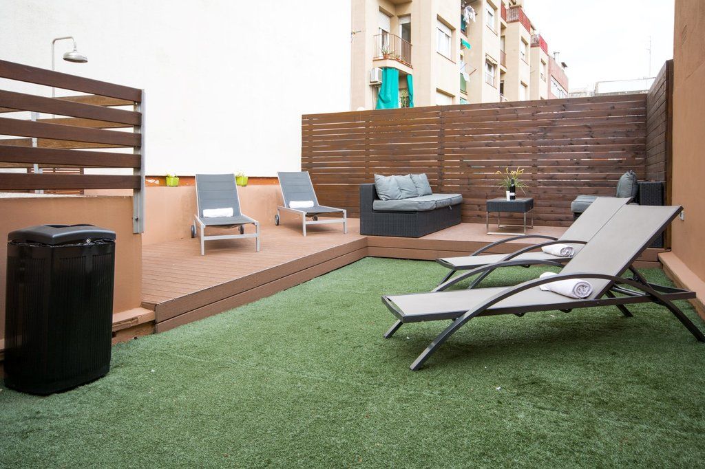 Mh Apartments Sant Pau Barcelona Exteriör bild